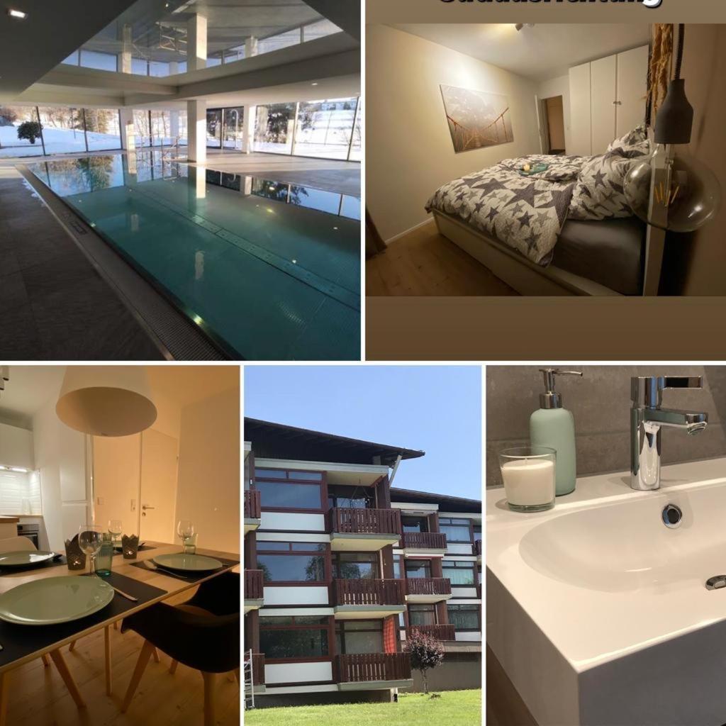 Myschluchseehome Gemuetliche Ferienwohnung Mit Suedbalkon Und Pool Im Haus Buitenkant foto